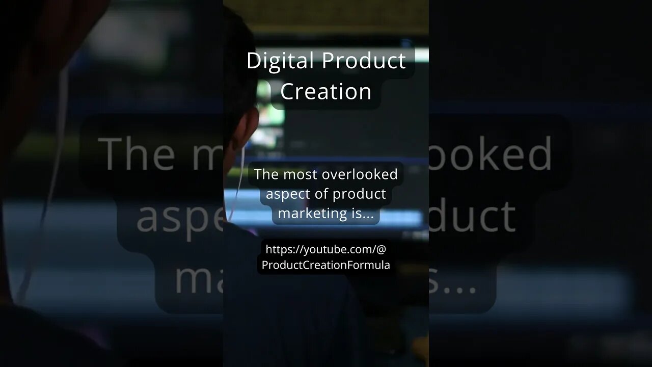 The Most Overlooked Aspect Of Product Marketing Is...