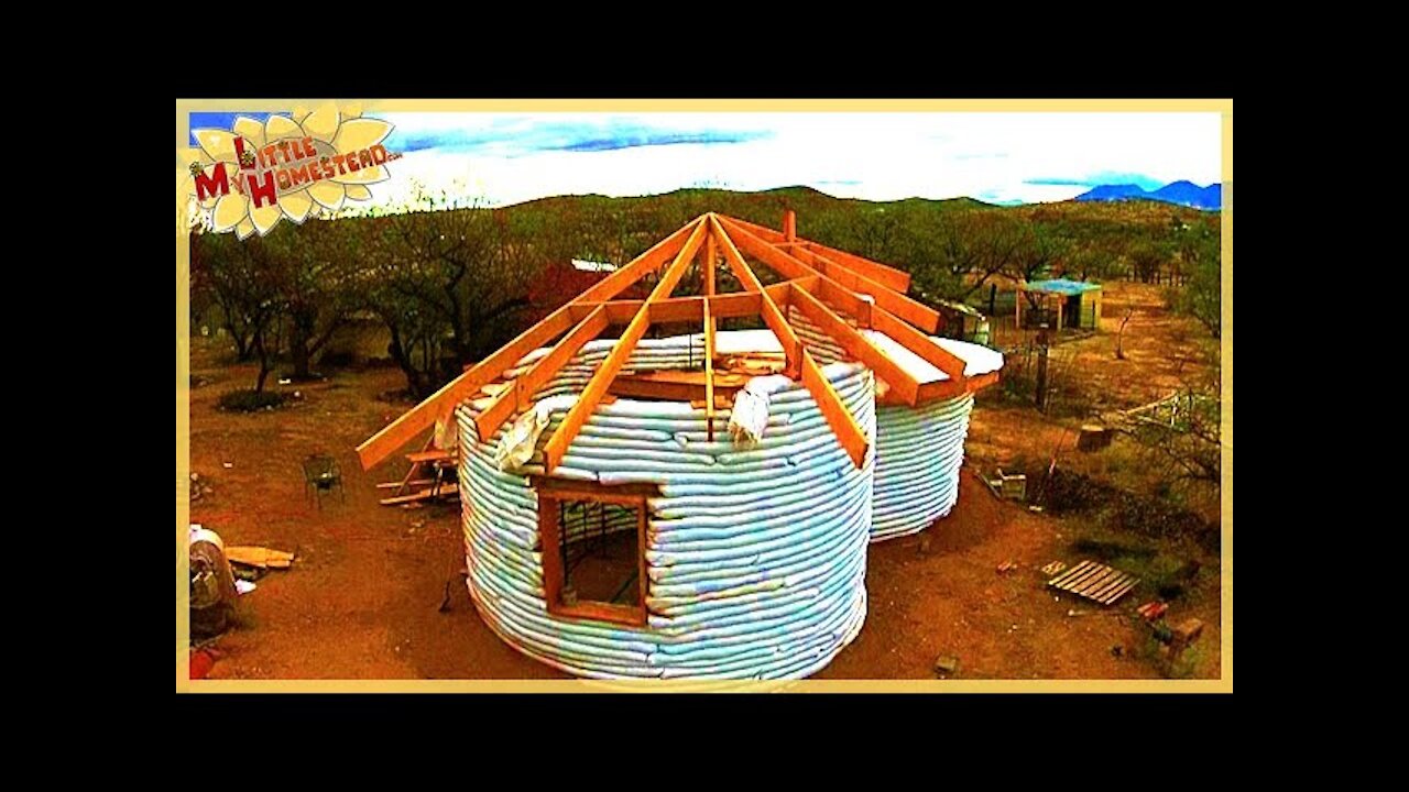 Earthbag Bedroom Walk-Thru | Earthbag Construction | Weekly Peek Ep17