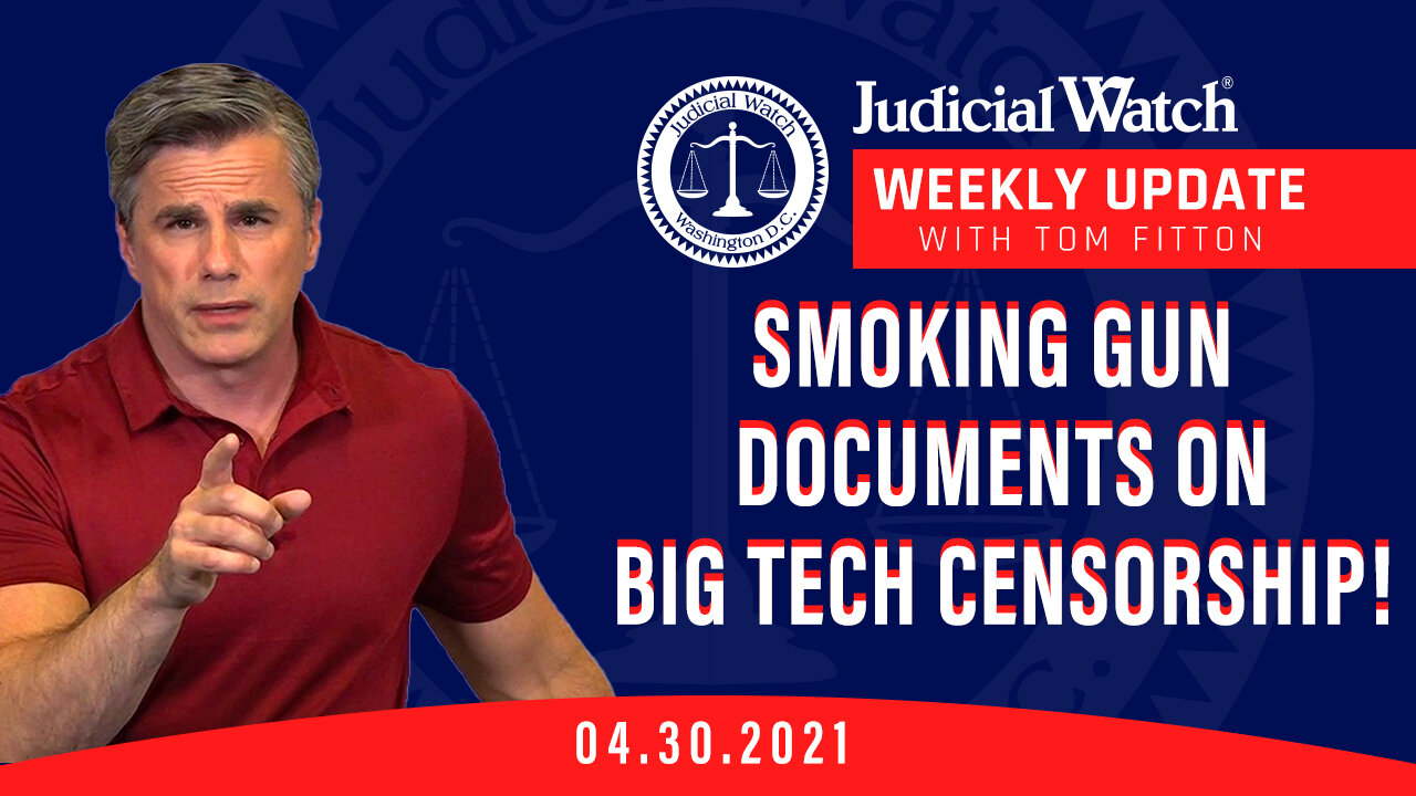 Corrupt Biden DOJ Abuses Giuliani and Trump, Smoking Gun Docs on Govt & Big Tech Censorship!