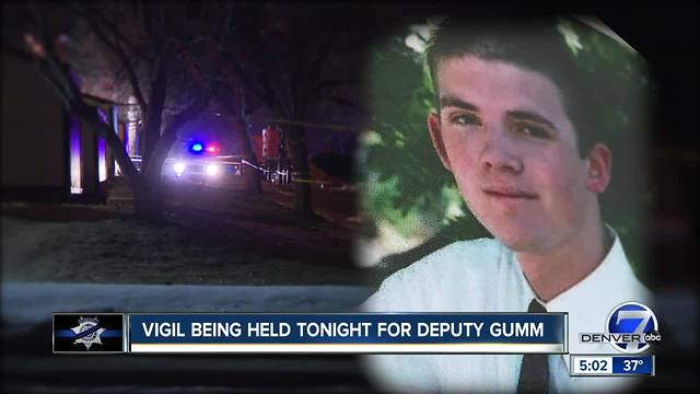 Vigil being held Friday evening for Adams County Deputy Heath Gumm