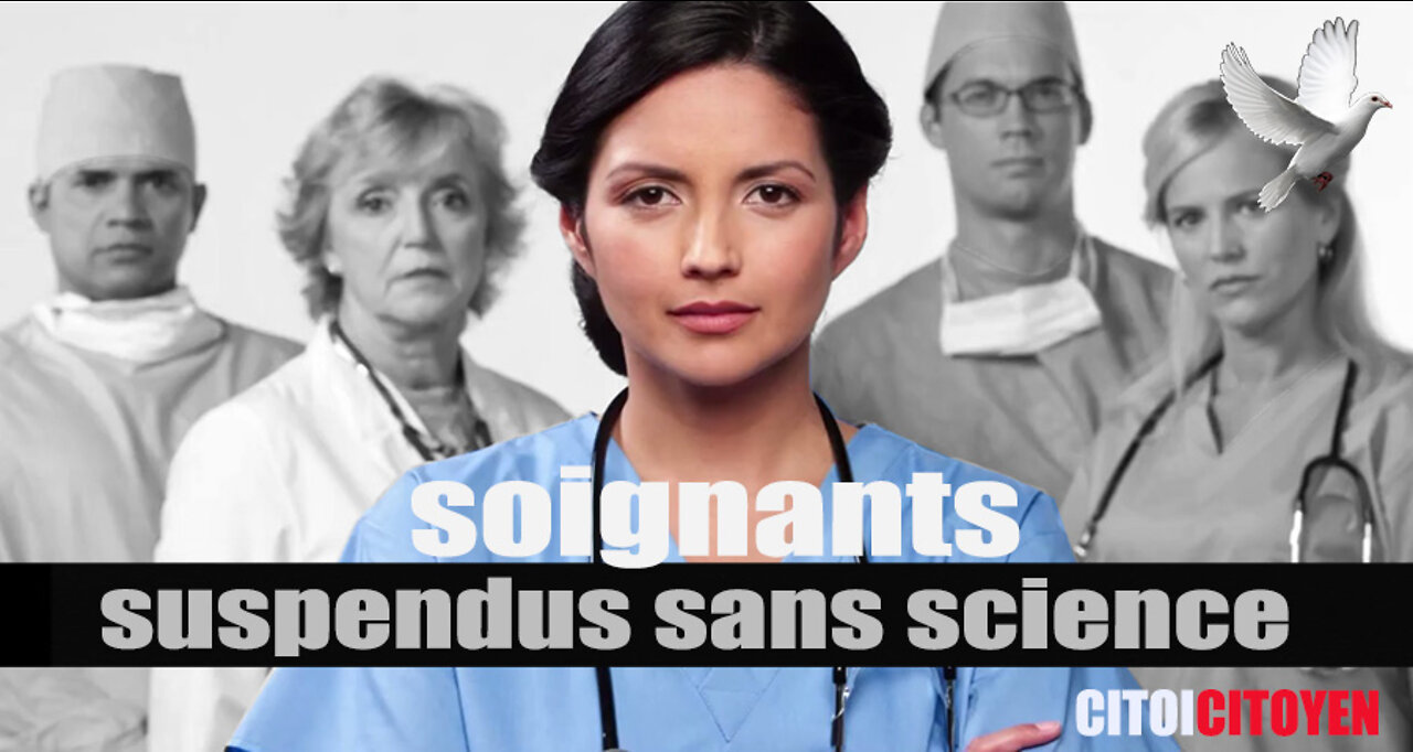 Les soignants suspendus sans science (Soutien Total) 💖