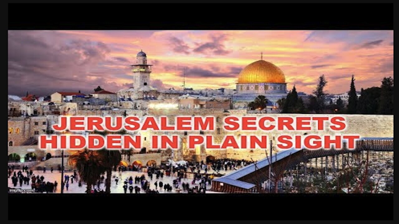 Jerusalem Secrets Hidden In Plain Sight | Room 101