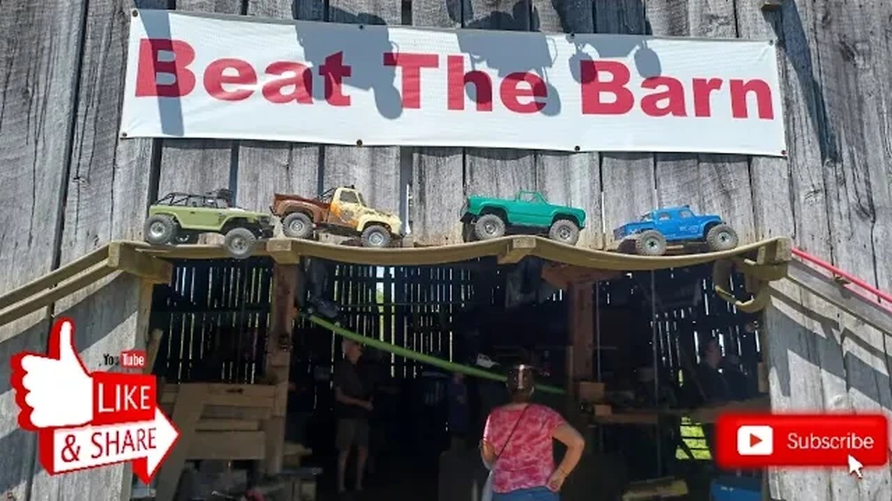 The Barn at Beat The Creek 2023 #rccommunity #rccrawler #beatthecreek