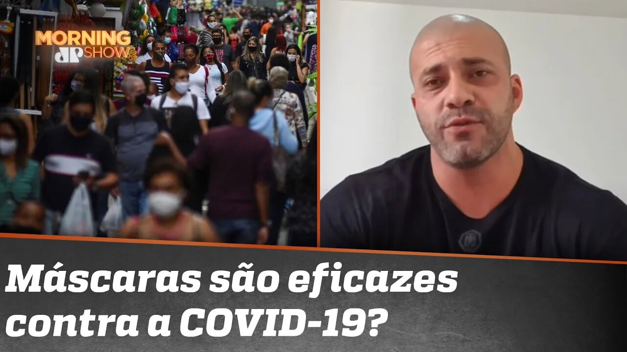 Deputado questiona uso de máscaras e bancada rebate