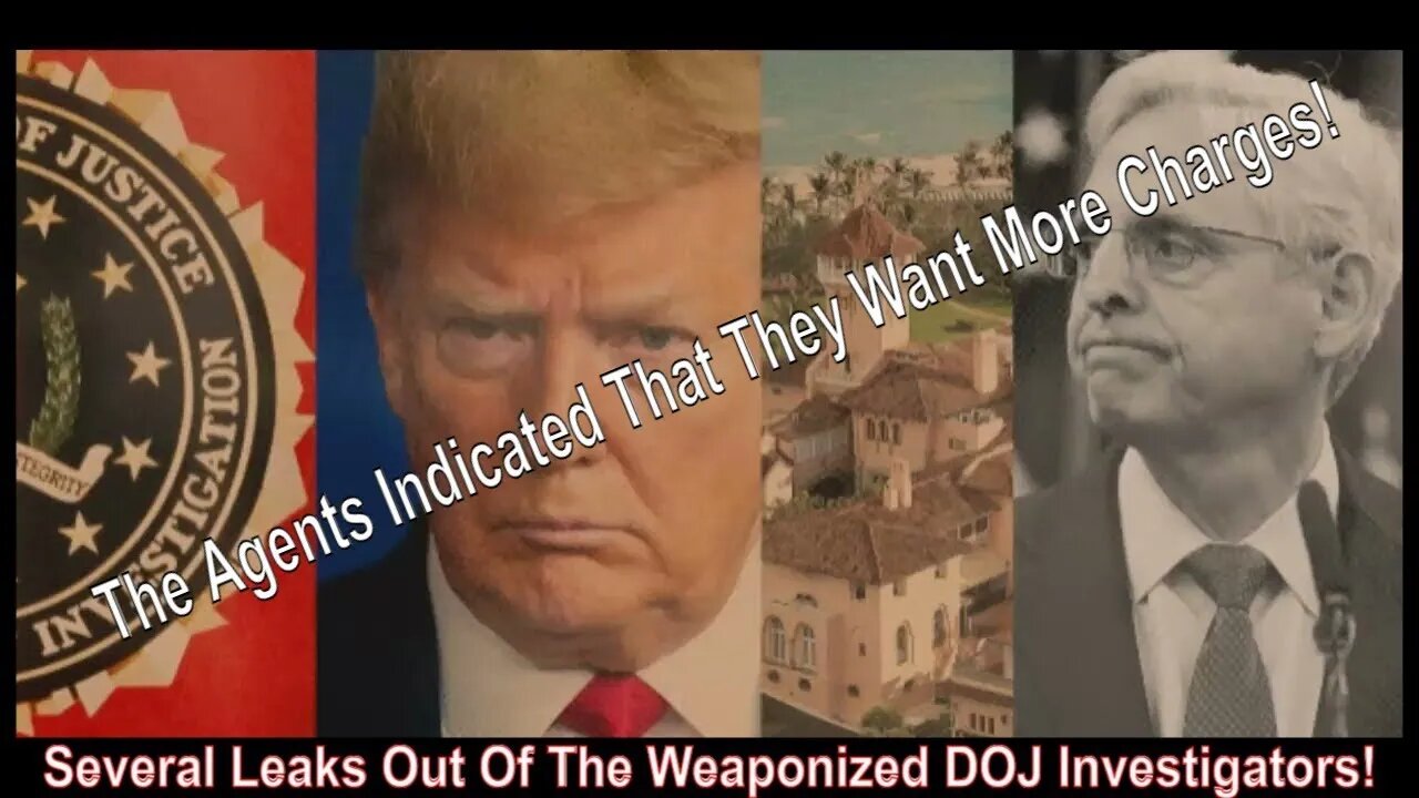 Leaks Out Of The DOJ Say Trump May Be Charged For Obstruction But They Want Additional Charges!