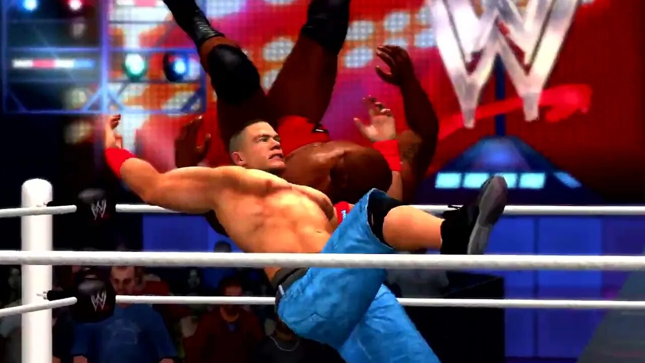 WWE '12 Gameplay John Cena vs Ezekiel Jackson