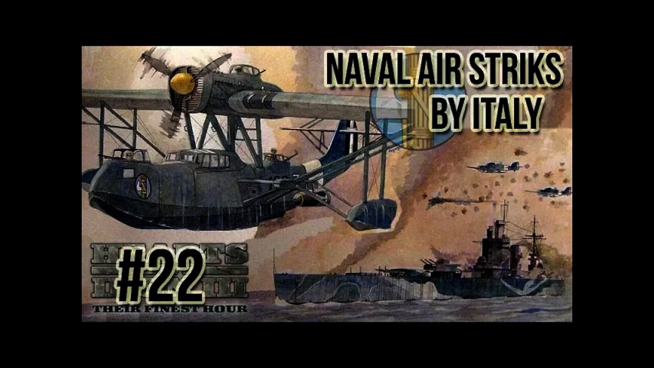 Hearts of Iron 3: Black ICE 9 - 22 (Italy) Naval Air Strikes of Invasion Fleet