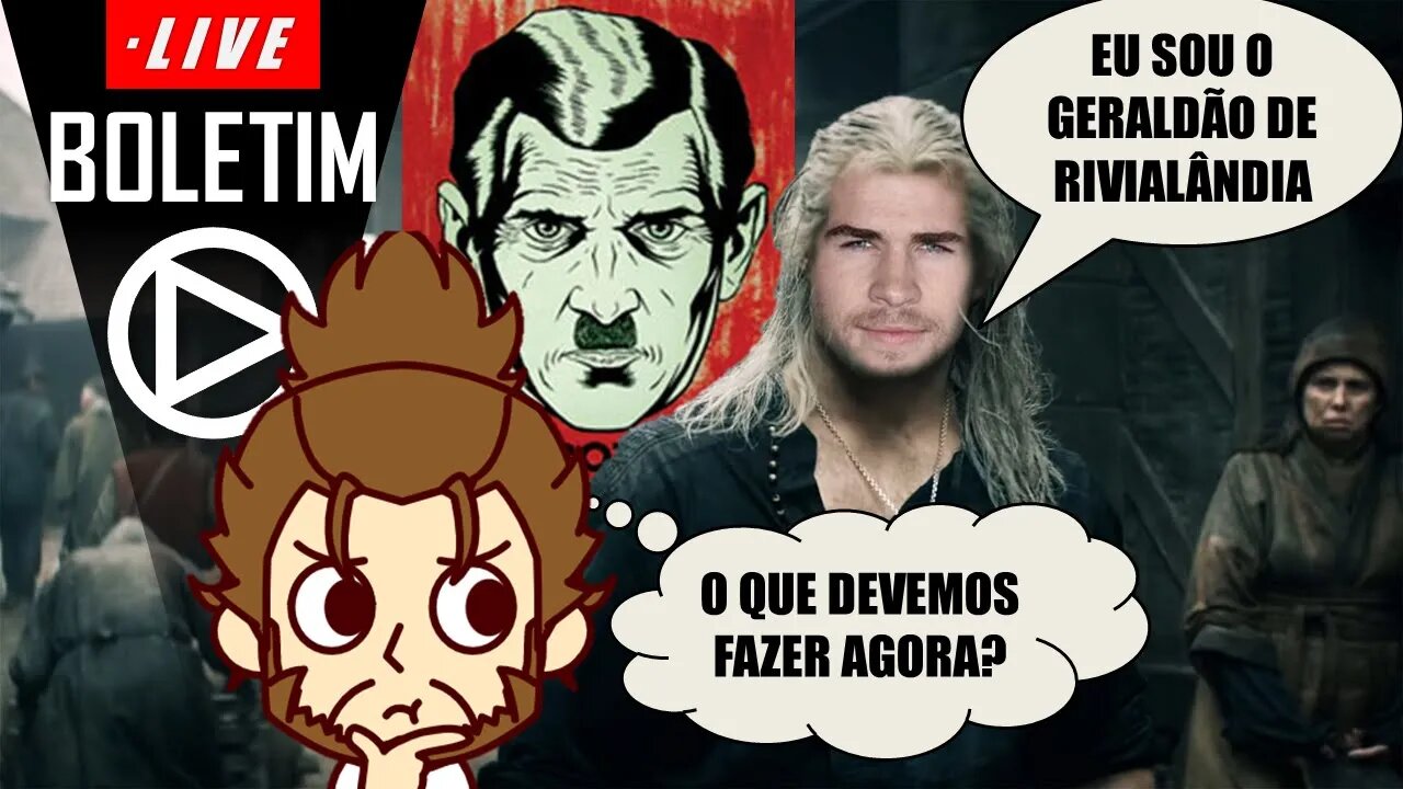 Sobre o Futuro Dos Nerdolas, The Witcher com Novo Geralt E Muito Mais! #BOLETIM #HORAPLAY