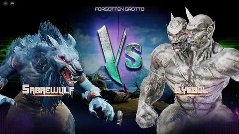Killer Instinct Sabrewolf Vs Eyedol