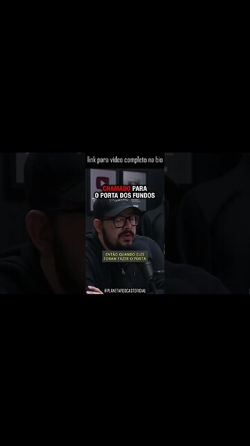 “…PRA FAZER UM CANALZINHO DO YOUTUBE” com Rodrigo Fernandes Jacaré Banguela | Planeta Podcast