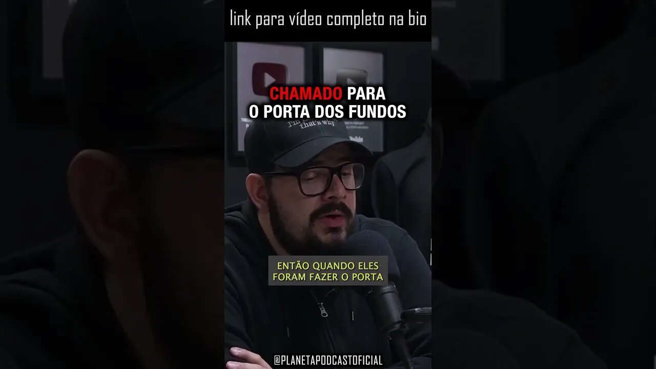 “…PRA FAZER UM CANALZINHO DO YOUTUBE” com Rodrigo Fernandes Jacaré Banguela | Planeta Podcast