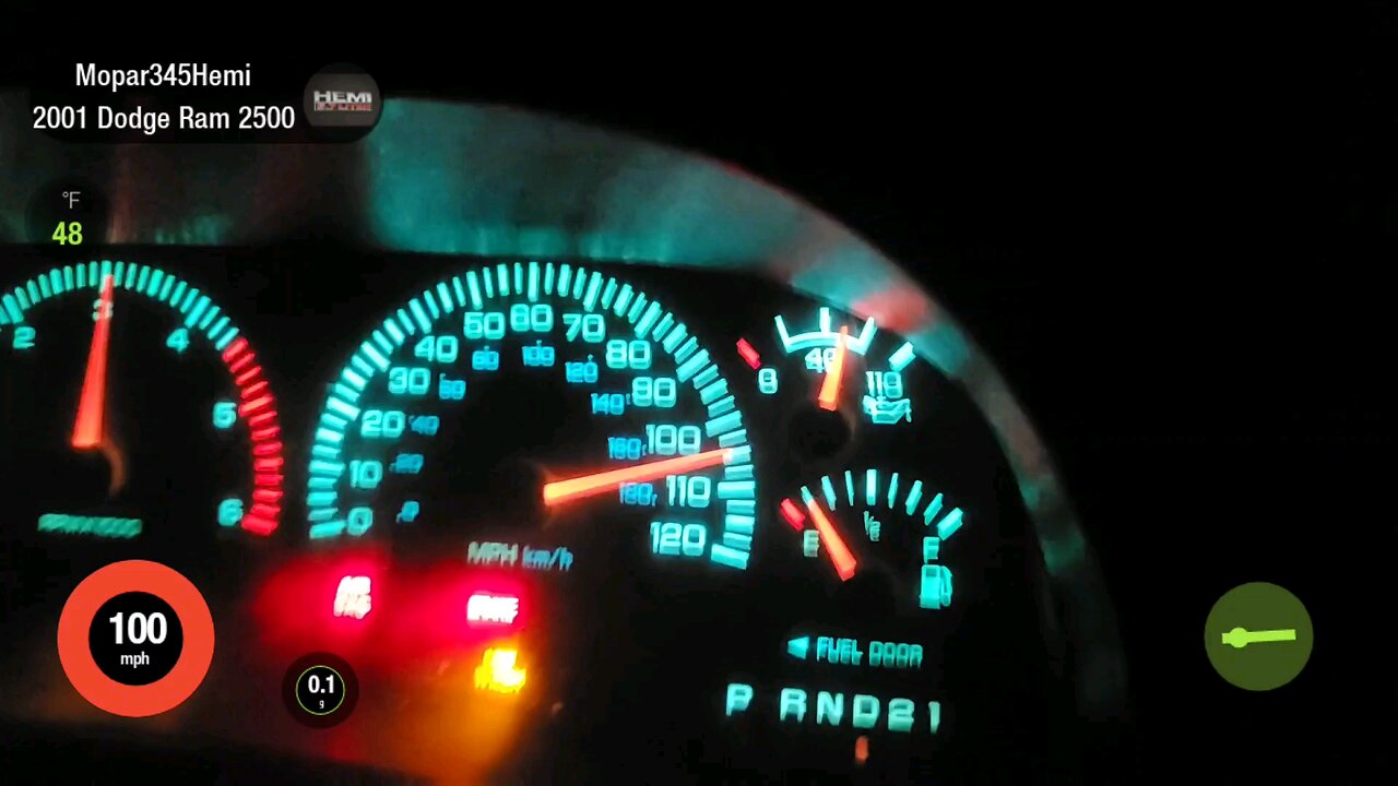 Dodge Ram 2500 V10 4x4 1/2 Mile