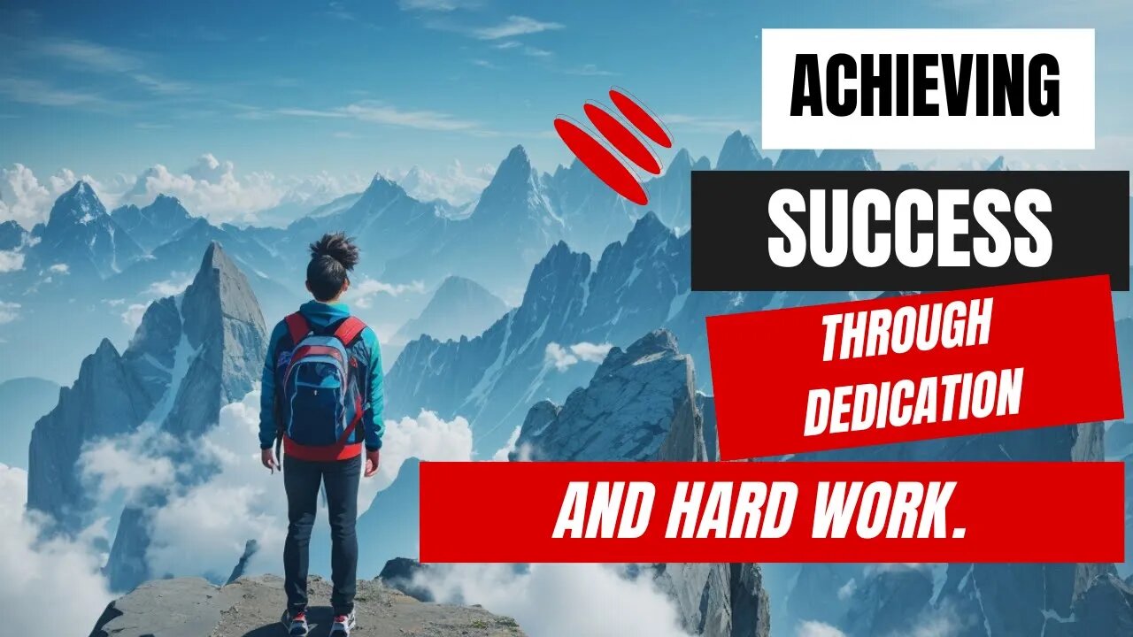 The Power of Sacrifice: Achieving Success Through Dedication and Hard Work.