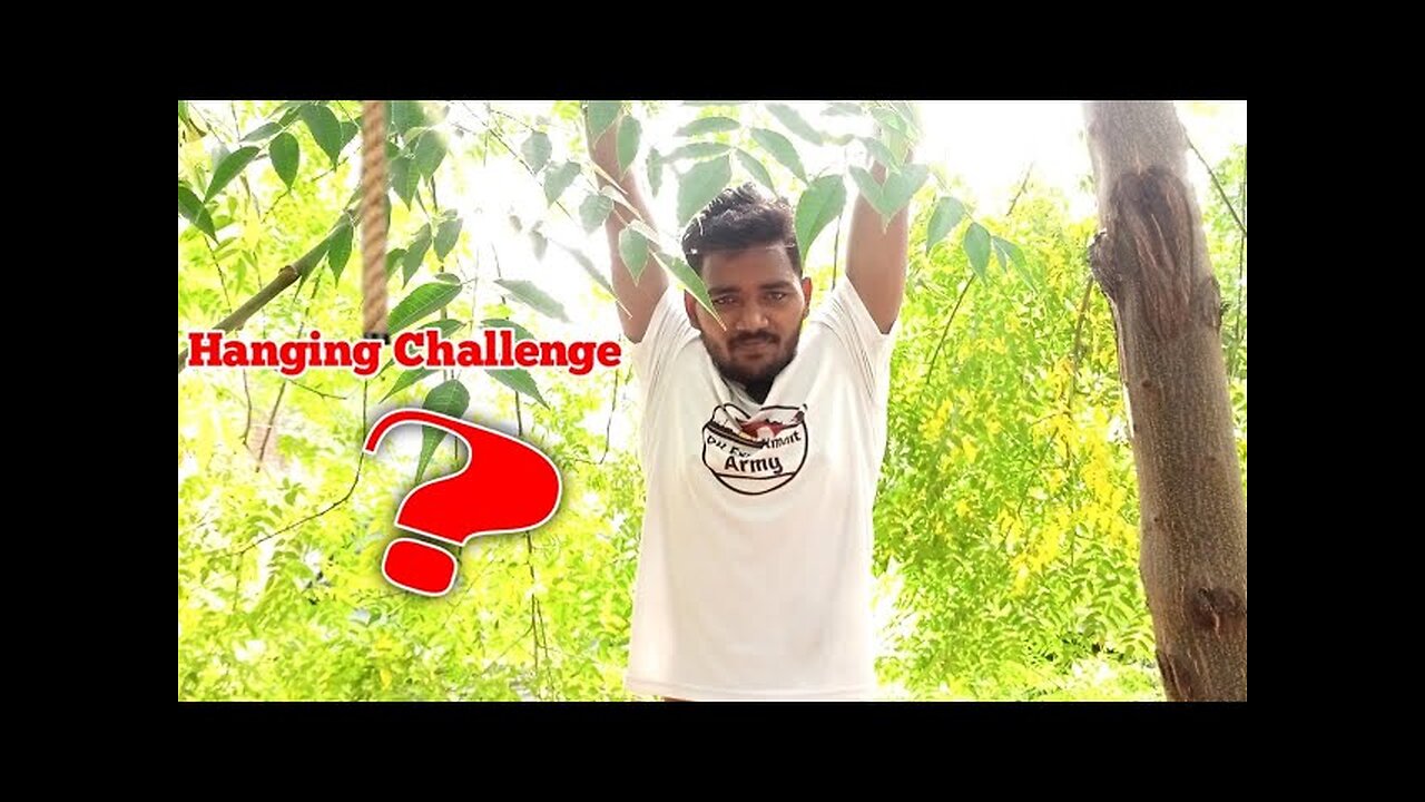 Hanging Challenge कौन सबसे ज्यादा देर लटका #hangingchallenge