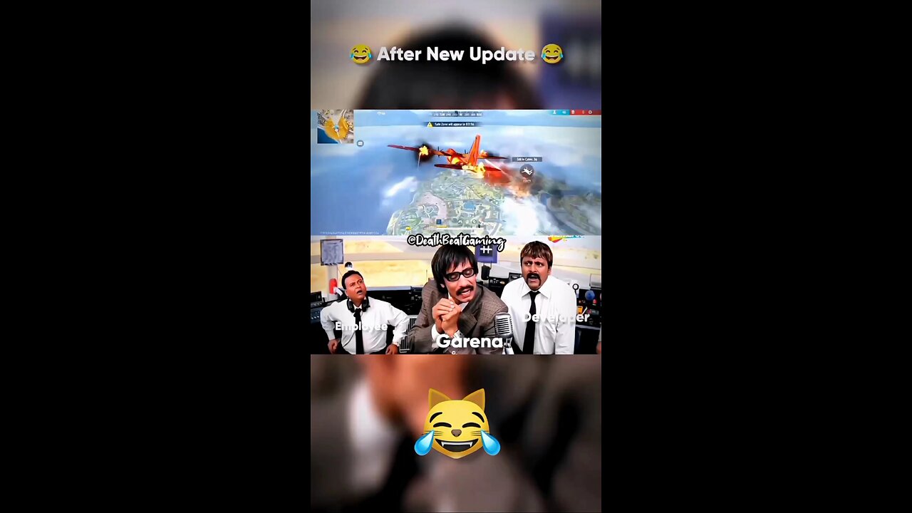 Side 😵 Effects of New 😼 Update—Plan✈️ Crash💥 #freefire #sideeffects #plancrash #deathbeatgaming