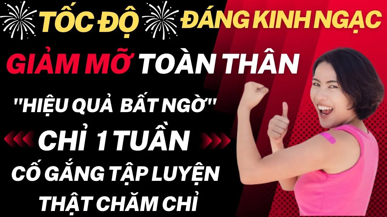 💥Hiệu Quả 30 Phút Tập Aerobic Giật Chậm Hông Ngang Giảm Eo Bụng trong 1 Tuần