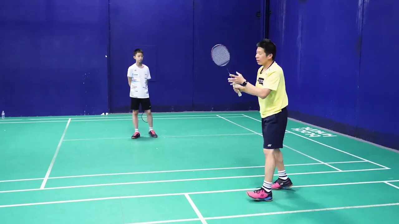 Jump Smash Drill Part 2 featuring Badminton Coach Efendi Wijaya