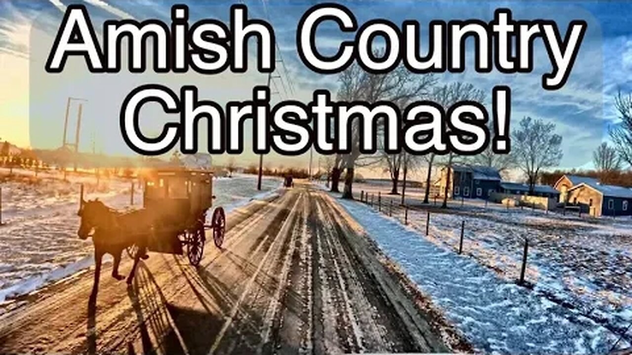 Amish Christmas #amishcommunity #amish