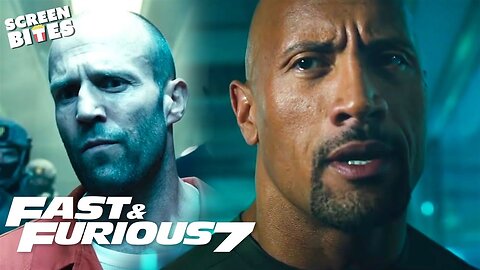 Hobbs VS Shaw | ''Women I Am The Calvary" | Fast & Furious 7 (2015) | Screen Bites