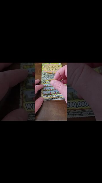 Playing Lottery Tickets for $200,000!