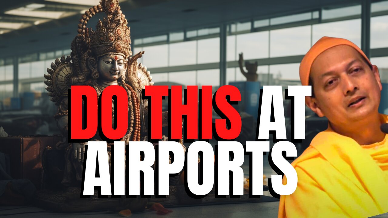 He Told Him to Worship at The Airport! This Changes Everything! (Swami Sarvapriyananda)