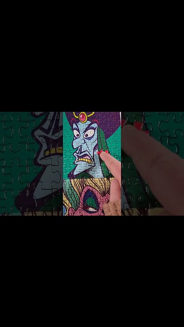 Disney Villains! 🧩 #puzzle #disney #villains #jigsawpuzzles #shorts