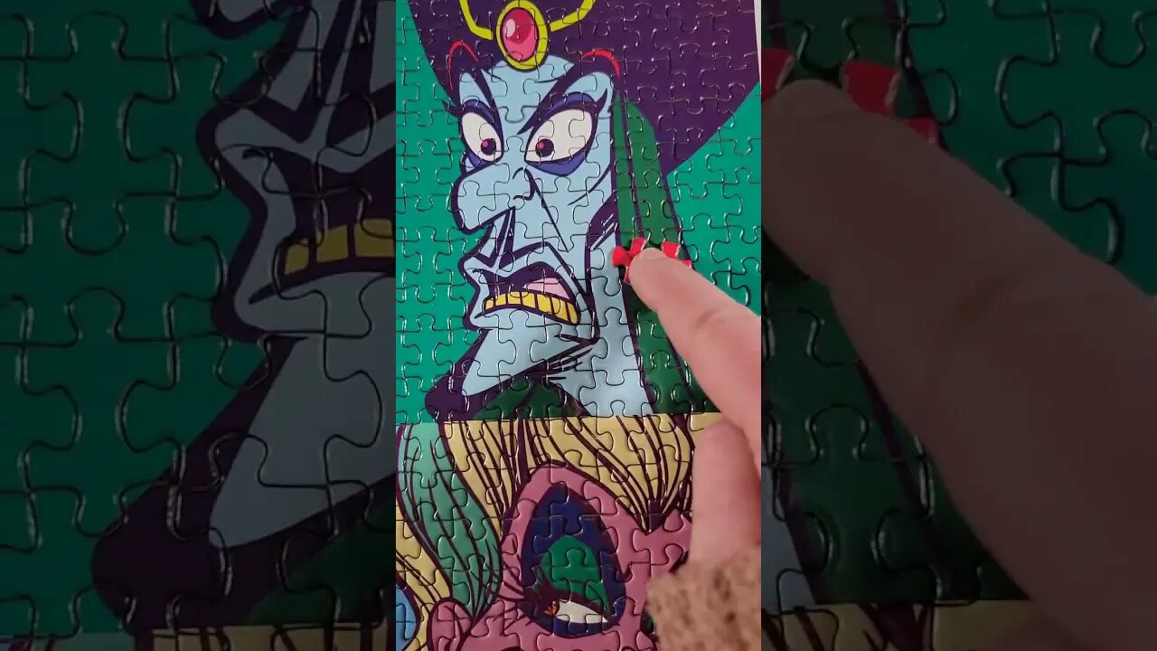 Disney Villains! 🧩 #puzzle #disney #villains #jigsawpuzzles #shorts