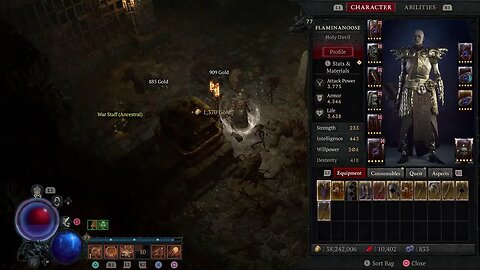 Diablo 4 :) Give bagspace 3