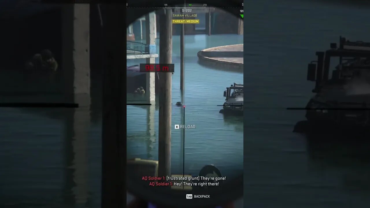 IMPOSSIBLE TRIPLE KILL SNIPES #mw2 #gaming #sniper #cod #quickscope #shorts