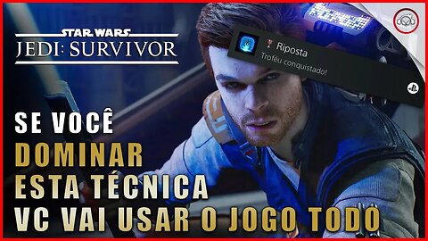 Star Wars Jedi Survivor, Se vc dominar esta tecnica vc usa o jogo todo | Super-Dica Pt- Br