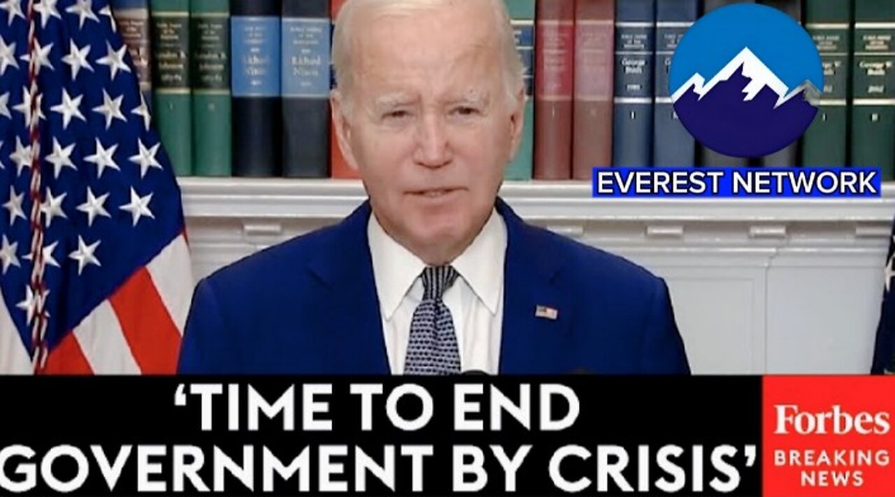 BREAKING NEWS: President Biden Blasts Republicans After Government Shutdown Nearly Occurs