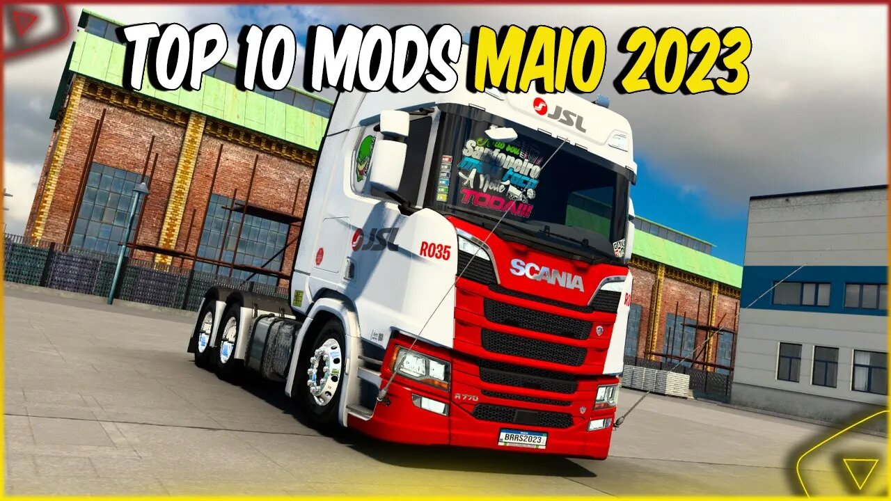 TOP 10 MODS ETS2 MAIO 2023 Só MOD QUALIFICADO