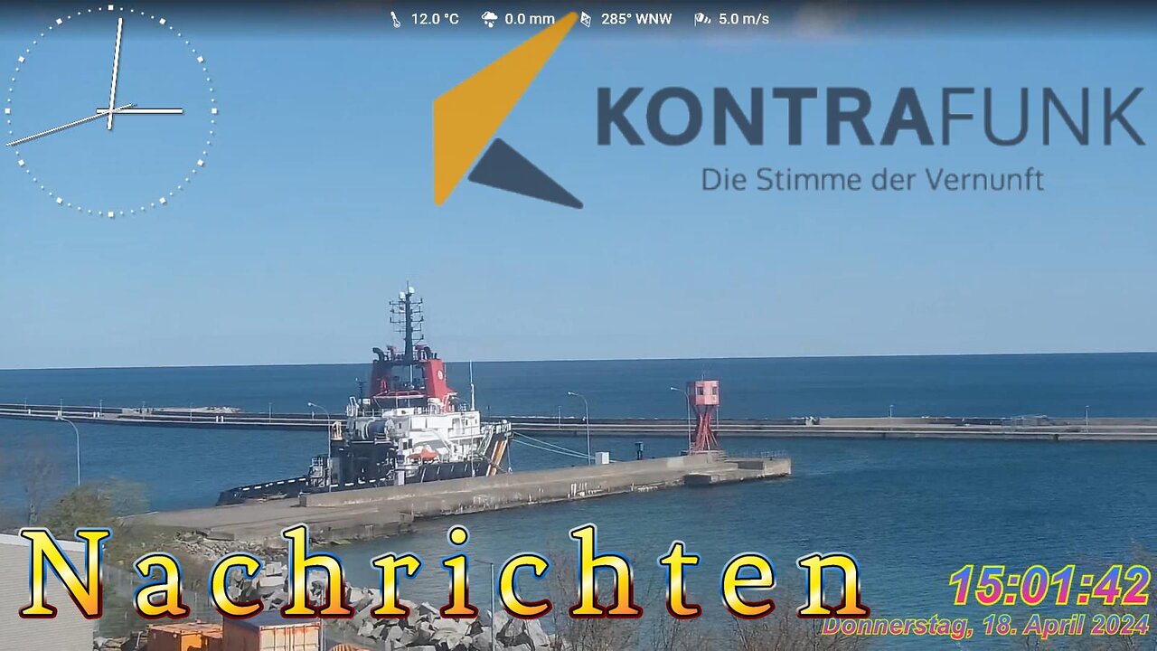 Kontrafunk Nachrichten Radio 18.April 2024 - 15:00 Uhr #news, #habeck, #baerbock, #denkeselbst