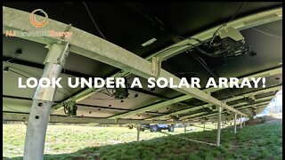 SOLAR GROUND MOUNT - What does it look like underneath?
