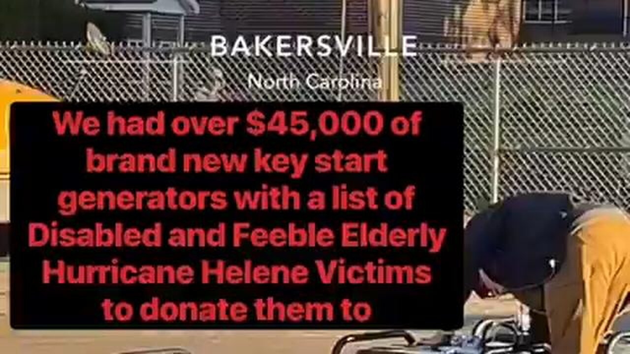 36 generators were allegedly stolen by law enforcement in North Carolina. What the hell is going on?