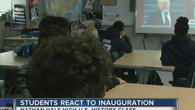 Tulsa Students React To Trump's Inauguration