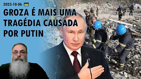 #Ucrânia 2023-10-06: PUTIN faz DISCURSO culminando ESTRATÉGIA de INFORMAÇÃO junto com ATAQUE a GROZA