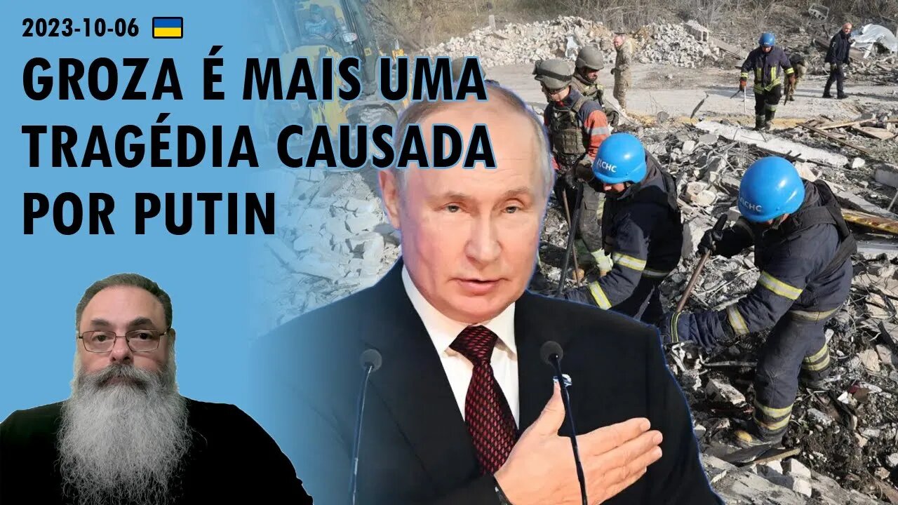 #Ucrânia 2023-10-06: PUTIN faz DISCURSO culminando ESTRATÉGIA de INFORMAÇÃO junto com ATAQUE a GROZA