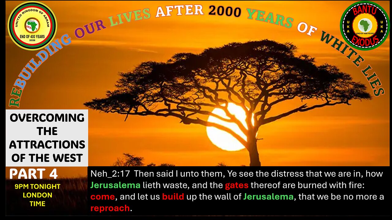 AFRICA IS THE HOLY LAND || OVERCOMING THE ATTRACTIONS OF THE WEST- PART 4