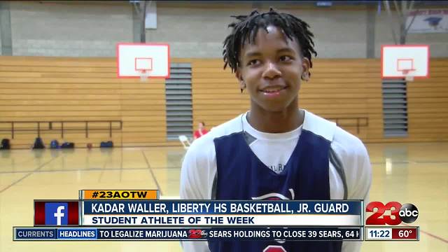 Male Athlete of the Week: Kadar Waller