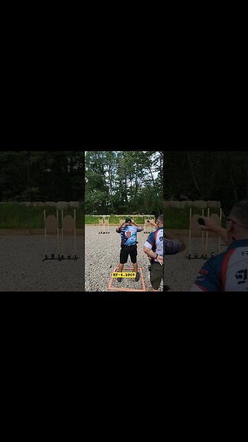 Smooth 📻🤖👾🪟 RBGC #uspsa August Match Stage 3 Frank #unloadshowclear #shorts