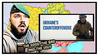 British Marine Reacts To UKRAINE COUNTEROFFENSIVE EXPLAINED