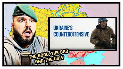 British Marine Reacts To UKRAINE COUNTEROFFENSIVE EXPLAINED
