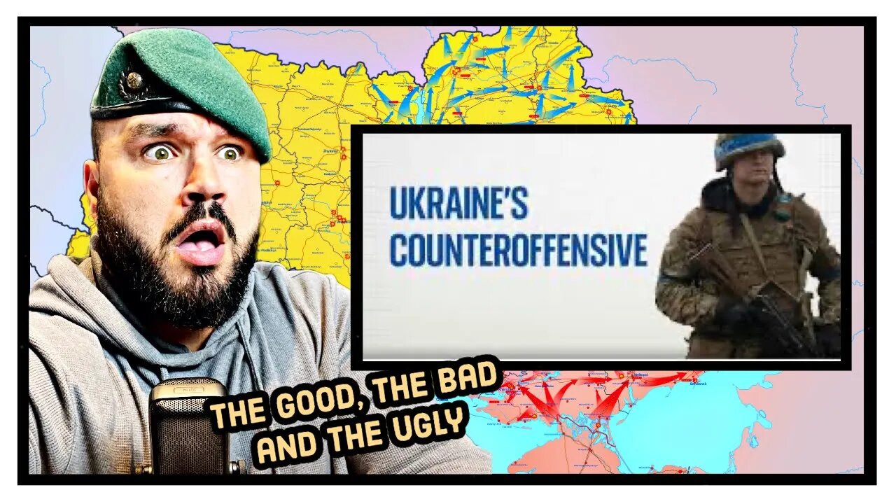 British Marine Reacts To UKRAINE COUNTEROFFENSIVE EXPLAINED