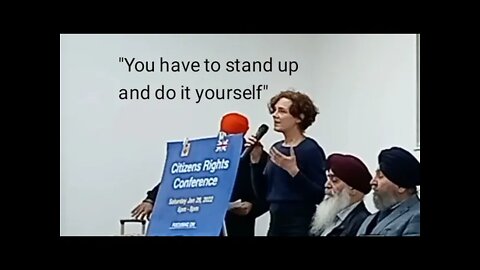 Jill speaks at civil rights conference