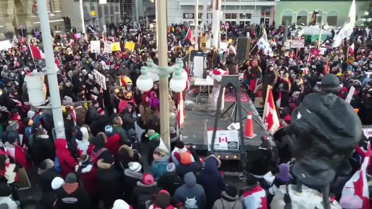 Ottawa. Freedom Convoy 2022. Jan 30th. Day 3.
