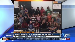 Good morning from Meadowvale Elementary School!