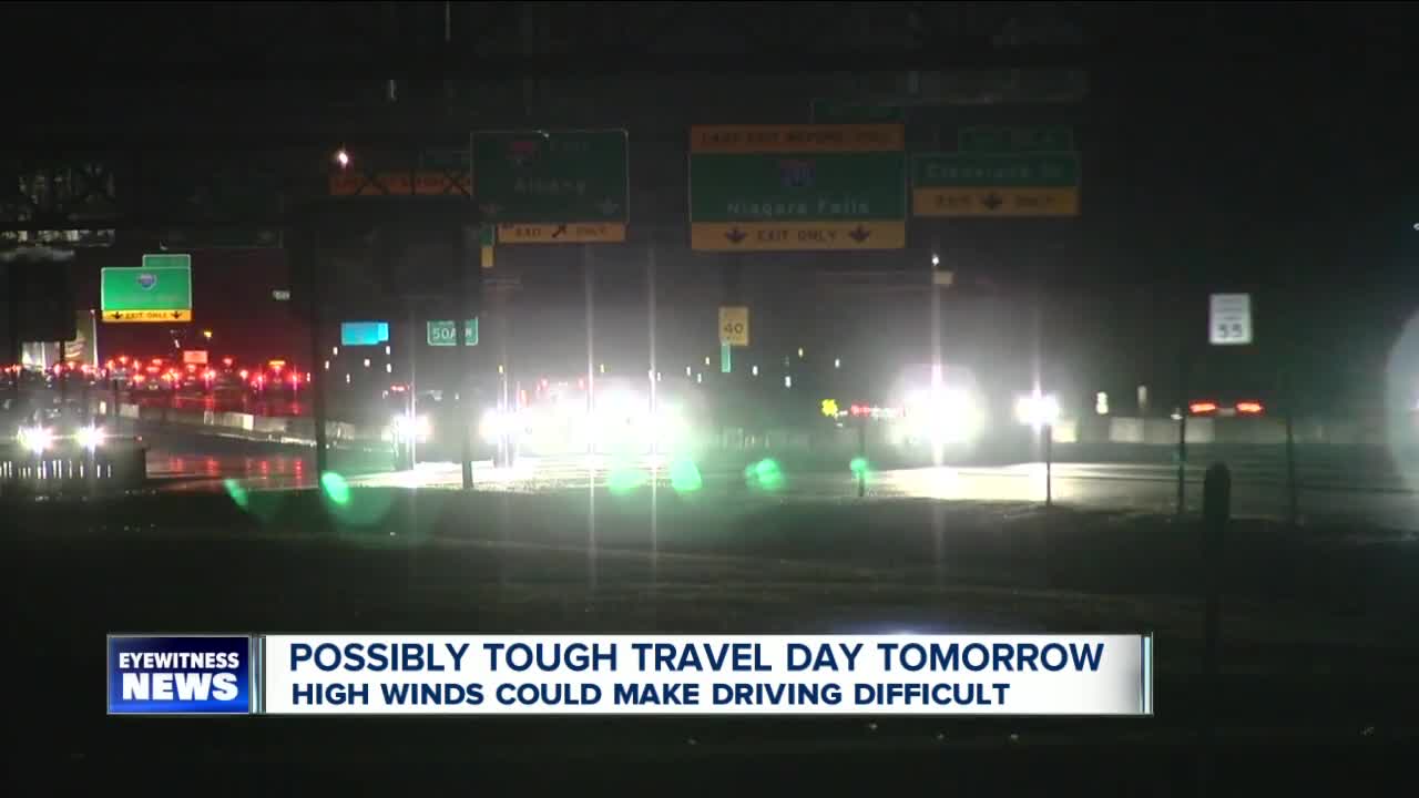 Possibly tough travel day before Thanksgiving
