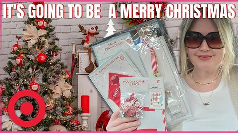 GETTING READING FOR CHRISTMAS | What I bought at Target DOLLAR SPOT | CAR HAUL | #target