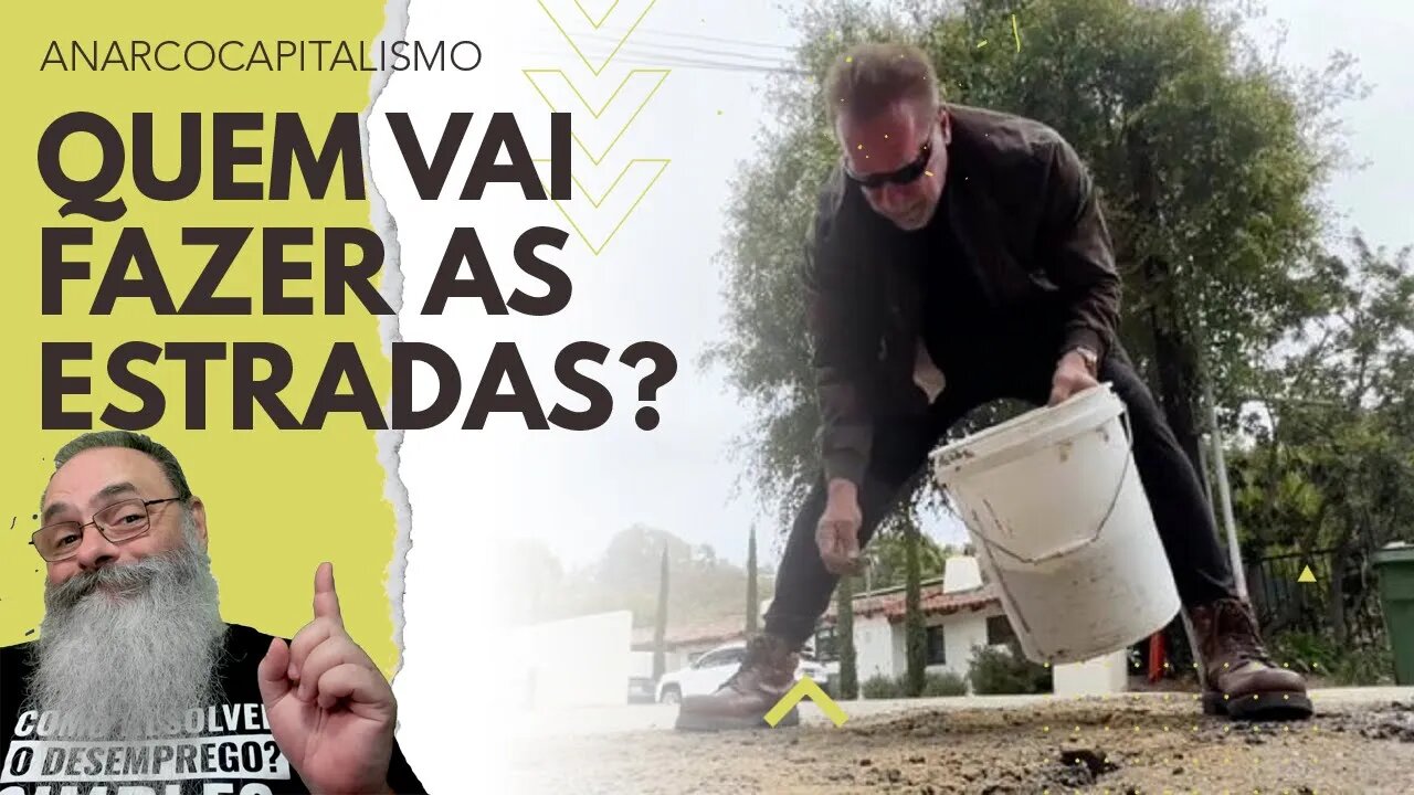 ARNOLD SCHWARZENEGGER conserta ESTRADA próximo a CASA dele e PREFEITURA ainda RECLAMA na CARA de PAU